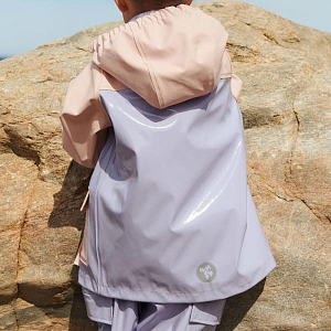 Куртка-дождевик Wheat, лиловая галактика